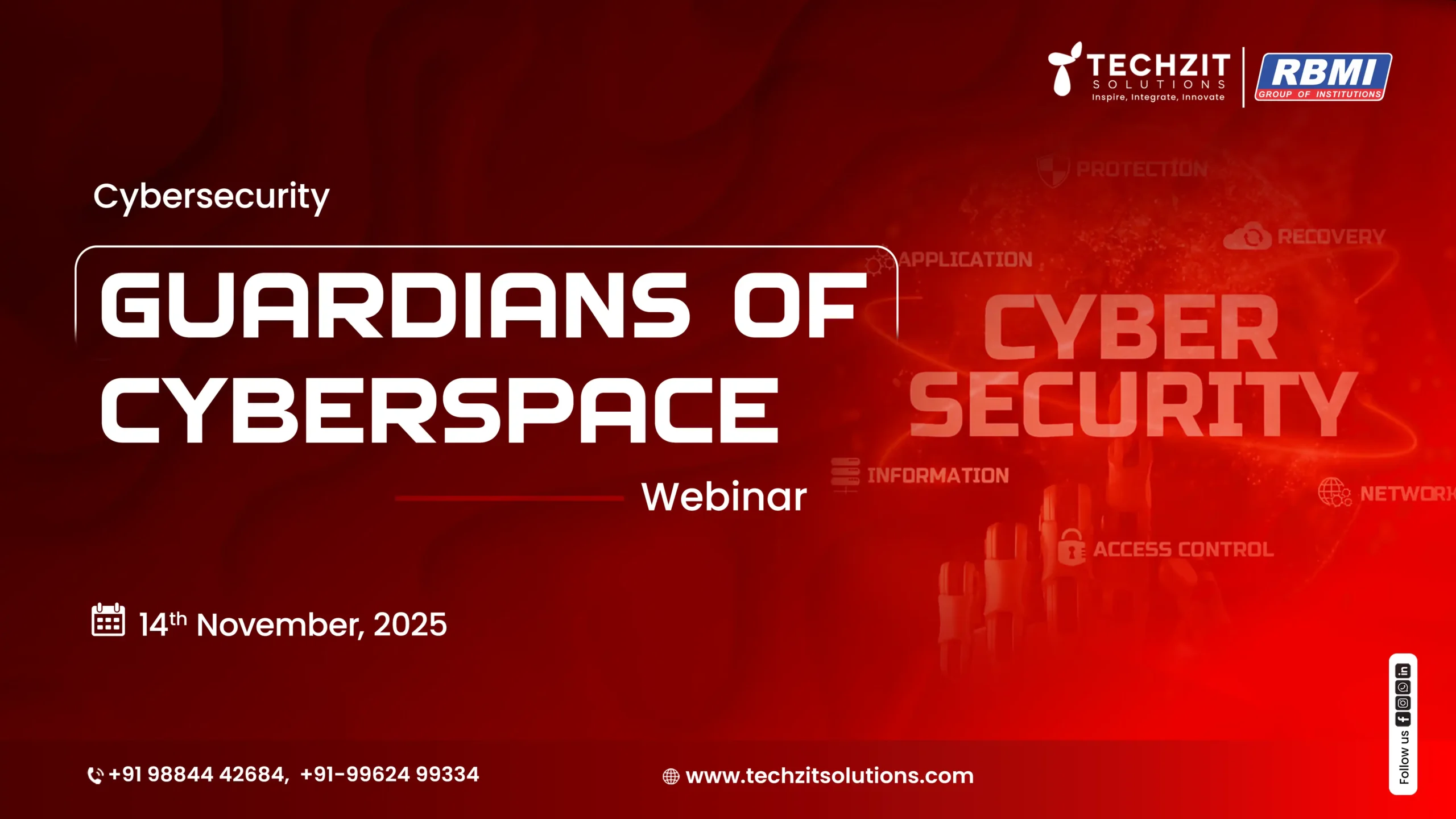 Techzit Solutions Webinar Cybersecurity