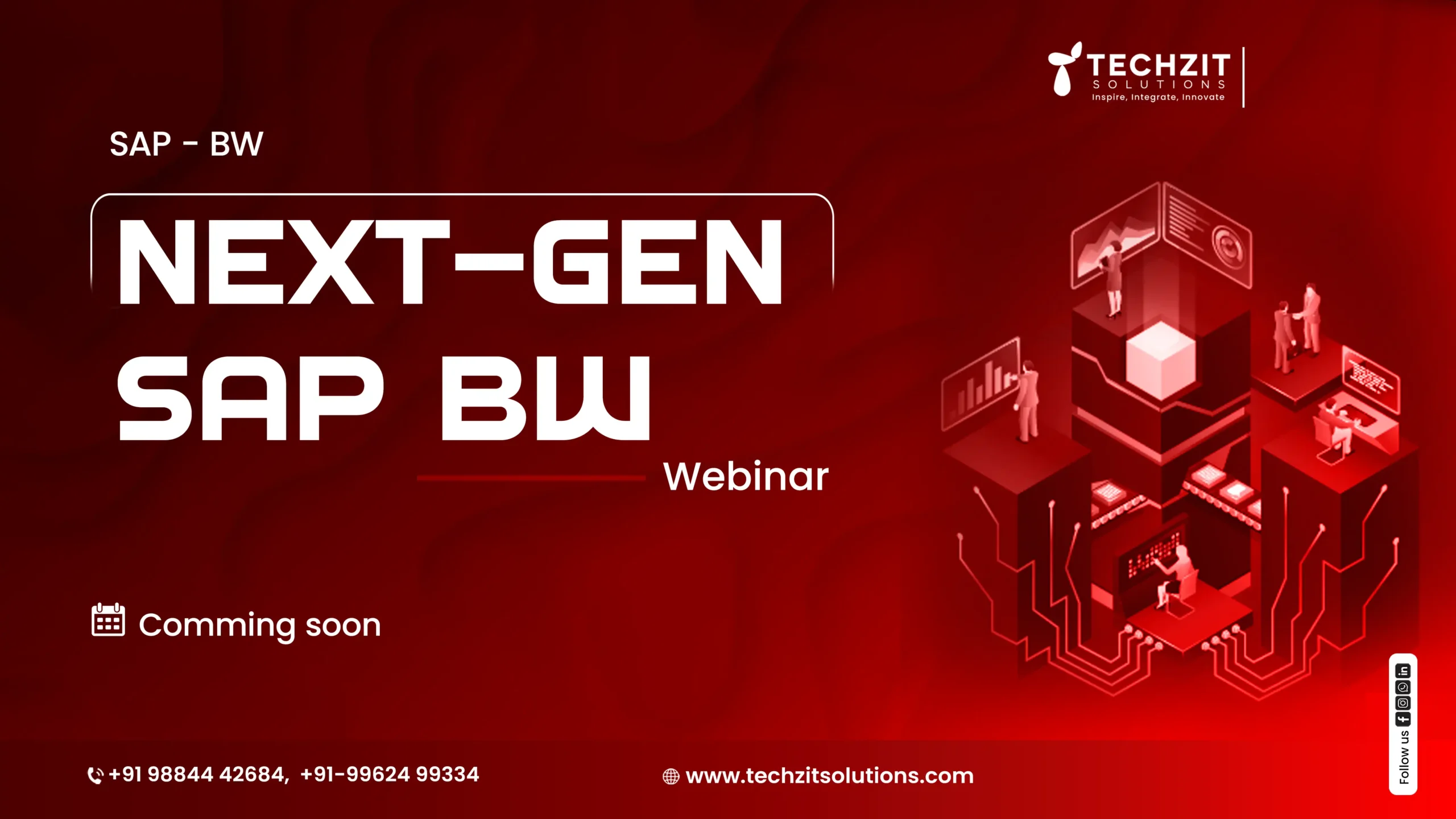 Techzit Solutions Webinar sap bw